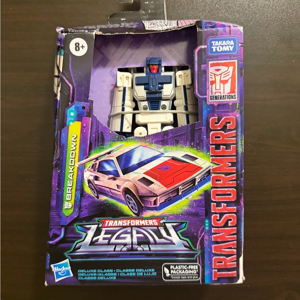 Hasbro Transformers Legacy Breakdown Action Figure - Blue, White, Red